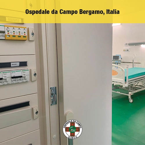 Bergamo field hospital, Bergamo (BG)