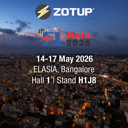 ZOTUP partecipa a ELASIA 2026 – Bangalore International Exhibition Centre